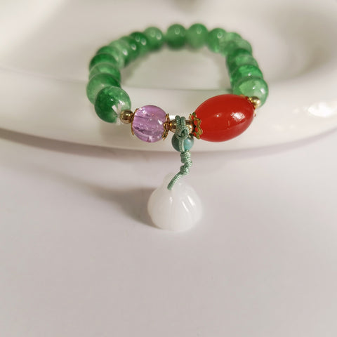 Chinese ceramic beaded bracelet femininity sweet and cute girl bracelet m3331322