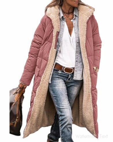 Solid color hooded cotton clothes long sleeves double-sided wear slim temperament cardigan jacket top m300612
