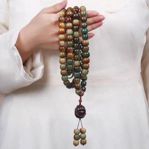 Dunhuang Wentian Bracelet 108 First-class National Treasure Bodhi Handheld Rosary Bead Buddha Bead Bracelet m3331307