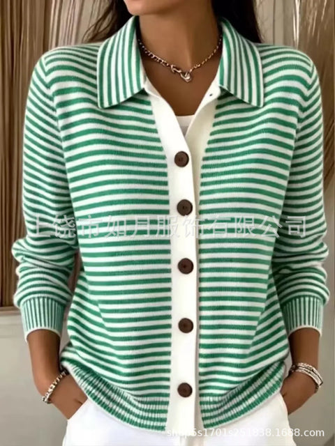 3D digital printing fashion casual temperament women's early autumn top FF303271