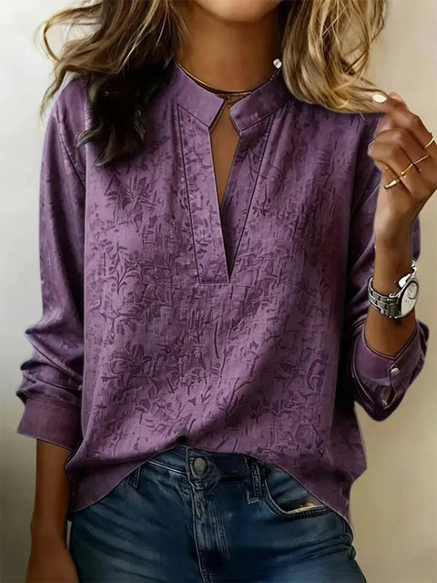 3D digital printing casual pullover versatile spring and summer new shirt top m302727